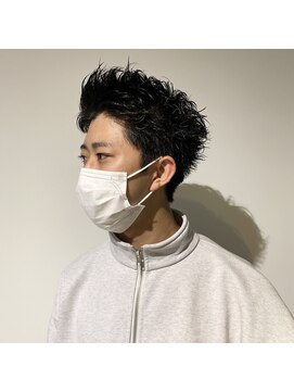 リンダバイネオリーブ 白楽店(Linda by neolive) メンズピンパーマアップバング束感ショート☆