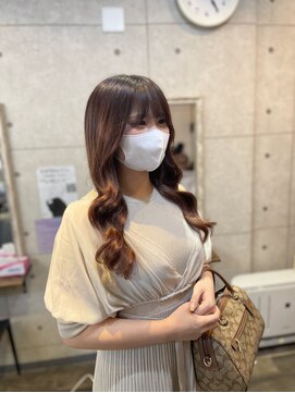 ルフレ 新宿本店2nd(Reflet) お客様カタログ＃新宿髪質改善ブリーチハイトーンエクステ韓国