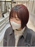 フェイスフレーミング×前髪カット
