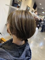 リドル ヘアー 駒生店(Riddle HAIR) 丸みのあるショートボブ