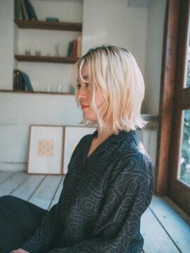 ヘアアンドリラクゼーション シャッセ(Hair&Relaxation SASE) ハイトーンボブ