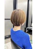 ハルキミナト ジャパン トウキョウ(HARUKI MINATO japan TOKYO)&nbsp;20代30代40代50代/丸みショート/クビレ/前髪あり/表参道