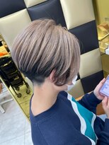 髪技空間アノン(anon) 刈り上げショート