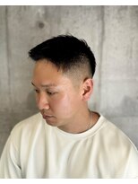 バーバーショップ ネオ セカンド(BARBERSHOP NEO2nd)&nbsp;フェード　アップスタイル　メンズショート