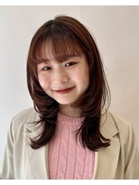 ユーフォリア 銀座(Euphoria)&nbsp;20代30代/顔まわりレイヤーカット　ハッシュカット