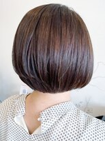 レポヘアー(Repos hair)&nbsp;20代30代40代髪質改善カラー内巻きショートボブショコラブラウン