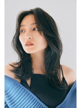 クロード モネ 新宿店(Claude MONET) フェイスレイヤー/センターパート/AVEDA【新宿/新宿駅】