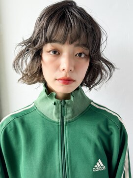 ノラジャーニー(NORA Journey) ショートボブ顔周りカット顔周りレイヤーカット前髪カットウルフ