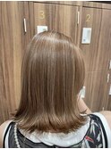 白髪ぼかしハイライト