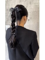 エイミー 伏見店(aemii)&nbsp;シンプルなポニ下ろし