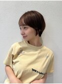 アッシュカラー/マッシュショート/ブリーチ[池袋駅]