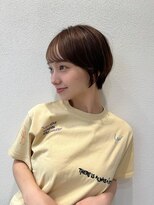 アンバー 池袋(amber)&nbsp;アッシュカラー/マッシュショート/ブリーチ[池袋駅]