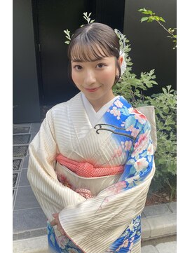 ソノ(sono) 振袖ヘア　着物ヘア　カチモリヘア　韓国ヘア