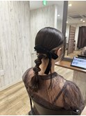 結婚式ヘアアレンジ