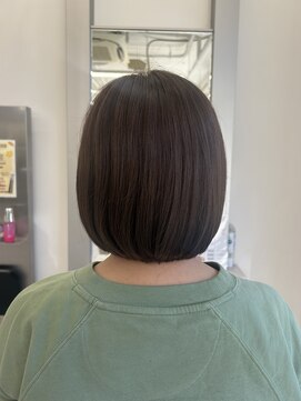 バサ 鷺ノ宮店(BASSA) 【スタイル】丸みボブ×オリーブブラウン