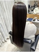髪質改善サラサラプレミアム大人ガーリー韓国ミディアムAライン