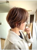 #大人可愛いショート#丸みショート