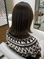 ミリ 奈良店(mm)&nbsp;オリーブ/暗髪/赤み消し/近鉄奈良/外はねボブ/学割/髪質改善