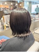 20代30代かわいい切りっぱなし外ハネボブ