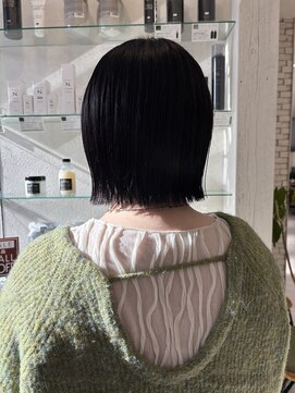 ソーエン バイ ヘッドライト 九大学研都市店(soen by HEADLIGHT) ぱつっとボブ
