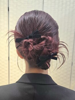 ベリッシモ(Bellissimo)の写真/【心斎橋3分/早朝可◎】ヘアセット￥2000~SNSで話題の韓国風アレンジも《Ｂｅｌｌｉｓｓｉｍｏ》にお任せ！