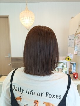 ルッカランス 王子店(Lucca Lance) 8月 ブリーチなしラベンダーアッシュ