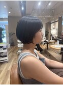 丸みショートボブ