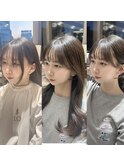 前髪カット・顔周りカットで大変身★レイヤーカットお任せ下さい