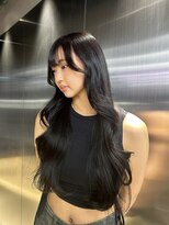 ペレ 渋谷(PELE)&nbsp;くびれヘア/アプリコットオレンジ/夏のヘアアレンジ/渋谷