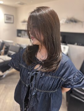 ローグ(Logue) オリーブブラウン×ミディアムレイヤー