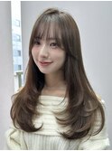 ◎小顔カット　韓国ヘアレイヤーカット