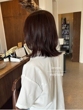 パル バイ ラベスト(Pal by lovest) ミディアムレイヤー/ブラウンカラー