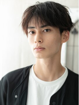 モッズヘアメン 札幌月寒店(mod's hair men) 20代30代爽やか社会人アースカラー王道マッシュパーマl札幌月寒