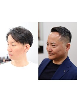 ビジネスシーンからプライベートシーンまで。清潔感ある洗練されたスタイルが大人気。【理容室/メンズ】