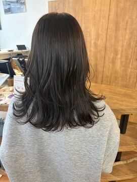 バイエイト 野並店(By Eight) ラベンダーグレージュ×レイヤー