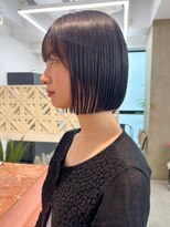 ノエ ナゴヤ(NOE NAGOYA)&nbsp;切りっぱなしボブ/ショート/ボブ/髪質改善/縮毛矯正/名駅n60