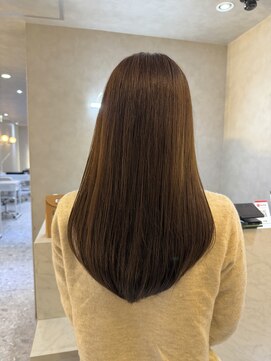 ジーナ 天神(Zina) ベージュ/ブラウン/髪質改善