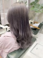 デイズ(days)&nbsp;暗髪グレージュカラー/ケアブリーチ