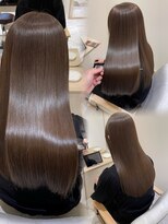 ジーナ 福岡藤崎(Zina)&nbsp;[Zina福岡藤崎]髪質改善/大人ガーリー/縮毛矯正/前髪/顔周り