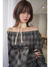 アンジェリカ JR和歌山駅前店(ANGELICA)&nbsp;くびれボブ×レイヤーボブ×ココアブラウン×髪質改善×和歌山