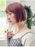 ◆ ブリーチなし/髪質改善/大人ガーリー/ダークアッシュ/ボブ26