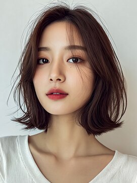 フレイムスヒュー 高崎店(FRAMES HUE) 20代30代40代★暖色大人可愛い外ハネロボブ*【高崎】