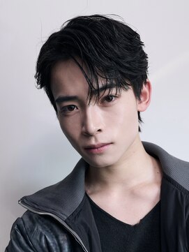 ロンドリメゾン 原宿(Lond re Maison.) men's/顔周り/ニュアンスパーマ/黒染め/韓国/ダウンパーマ/310