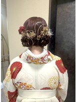 ミラ(Mila)&nbsp;卒業式ヘアセット/ゆるふわツイン団子♪