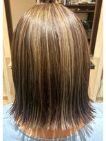 レグルス ヘア デザイン ニシジン 西新店(Reglus hair desigh)&nbsp;ハイライトカラー