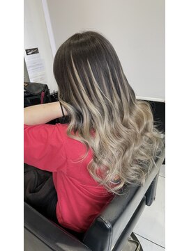 ヘアーデザイン ジェルム(Hair Design germe) プルエクグラデーションカラー #しのだスペシャル