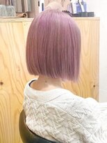 ミラ 新宿(MILA)&nbsp;透明感ブリーチダブルカラー/イメチェンハイトーンボブ/新宿