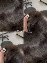 プレア(Pleare SALON＆SPA)&nbsp;福井武生 透明感カラー オリーブブラウン 髪質改善  レイヤー
