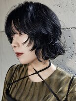 ボコカ(bococa)&nbsp;【macana指名】ハッシュウルフパーマボブ向ヶ丘遊園登戸