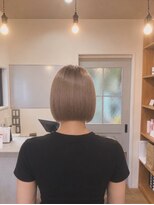 リノ(RINO)&nbsp;切りっぱなしボブ【stylist Mami】